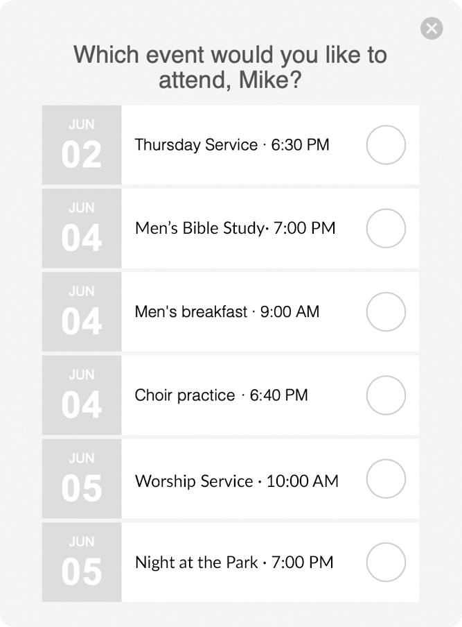 Plan Your Visit popup form