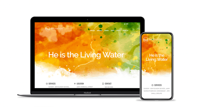 Here’s a Bright, New, Church Website Design For You (and, of course, Mobile-Friendly!)