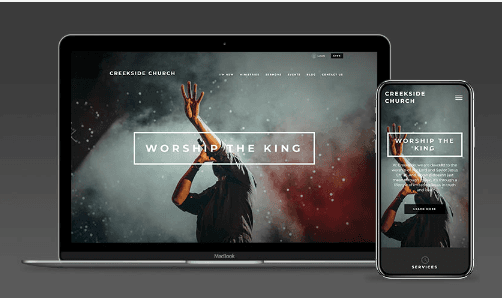Introducing Ezra! A Fresh, Mobile-Friendly Church Website Design