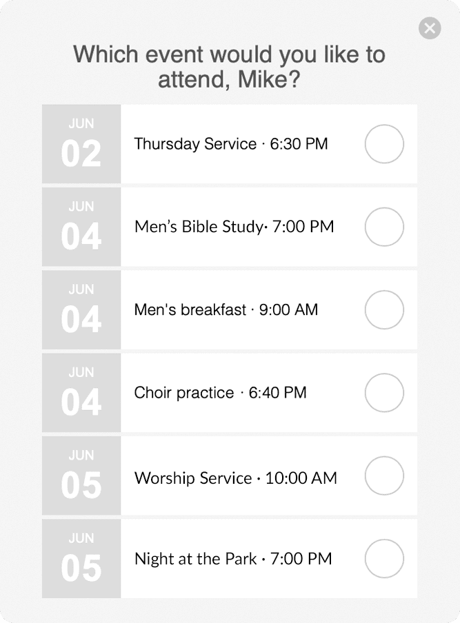Plan Your Visit popup form